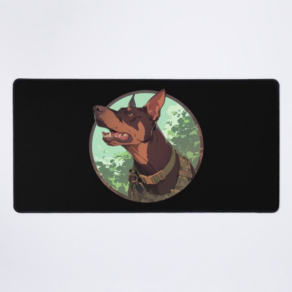 Item preview, Doberman Guarding dog designed and sold by SMARTKIT  DESIGNAGENCY.