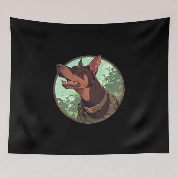 Item preview, Doberman Guarding dog designed and sold by SMARTKIT  DESIGNAGENCY.