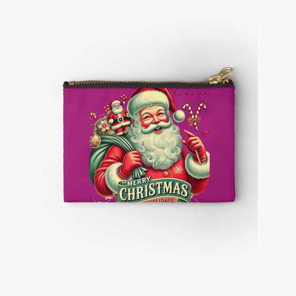 Item preview, "? Retro Holiday Magic! ? Happy Holidays in Vintage Style #ClassicChristmas designed and sold by Skansirish ⭐⭐⭐⭐⭐.