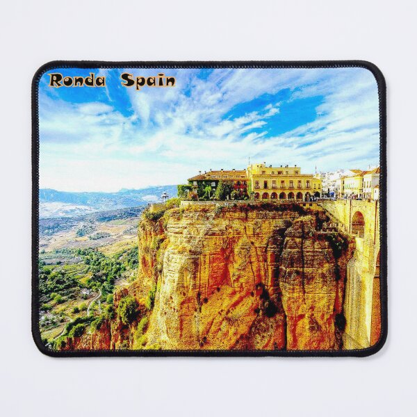 Artikelvorschau, Ronda Spanien Vintage Reise- und Tourismus-Werbedruck entworfen und verkauft von posterbobs.