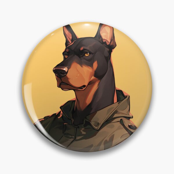 Item preview, Doberman Guarding dog designed and sold by SMARTKIT  DESIGNAGENCY.
