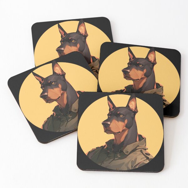 Item preview, Doberman Guarding dog designed and sold by SMARTKIT  DESIGNAGENCY.