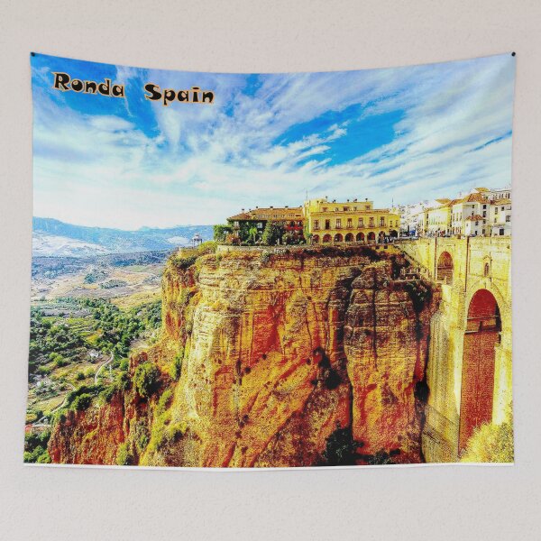 Item preview, Ronda Spain Vintage Travel and Tourism Advertising Print designed and sold by posterbobs.