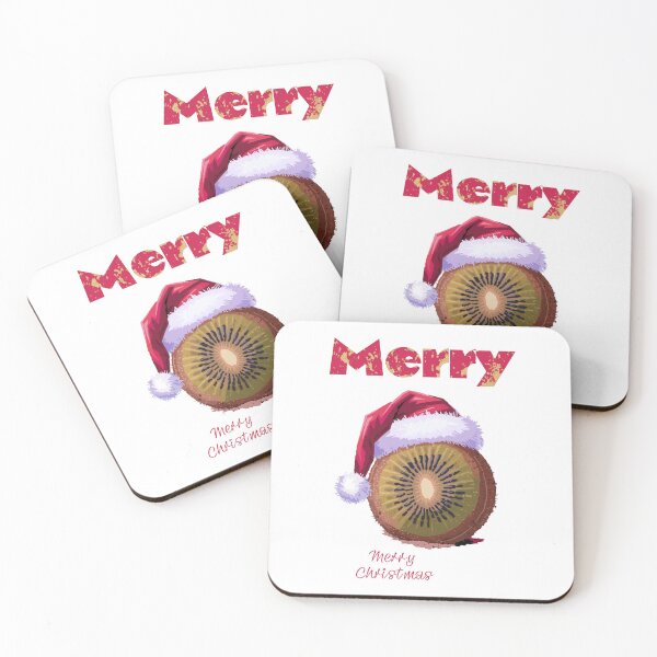 Item preview, Christmas. New Zealand. Merry, Kiwi Christmas. Happy Holidays. (white background) designed and sold by bekksa.