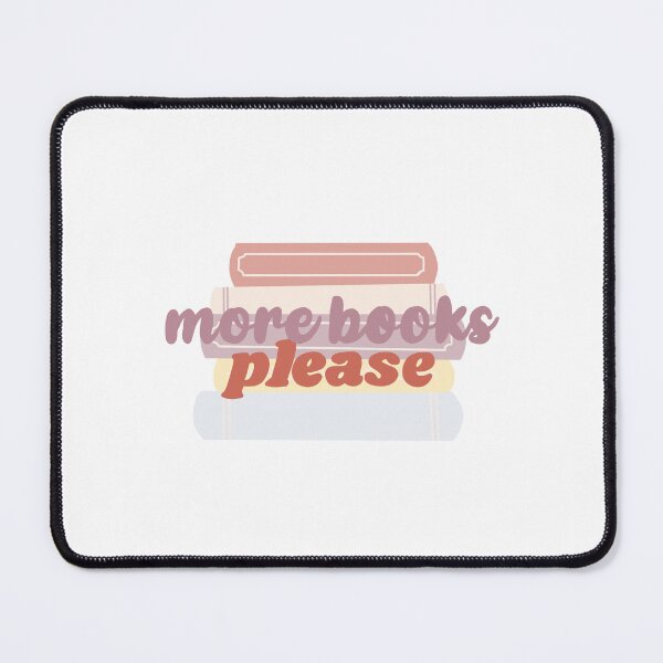 Item preview, More Books Please (Book sticker) designed and sold by thecoookiegal.