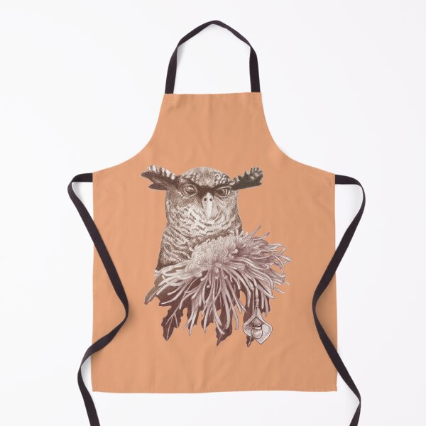 Item preview, Owl and spider chrysanthemum designed and sold by KnowingWonder.