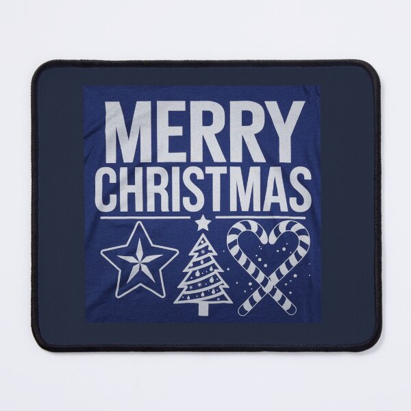 Item preview, Merry Christmas blue designed and sold by LolaCreative622.