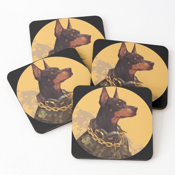Item preview, Doberman Guarding dog designed and sold by SMARTKIT  DESIGNAGENCY.