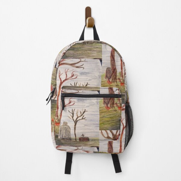 Item preview, cemetery in fall woods designed and sold by Nicholes Dream Visions.