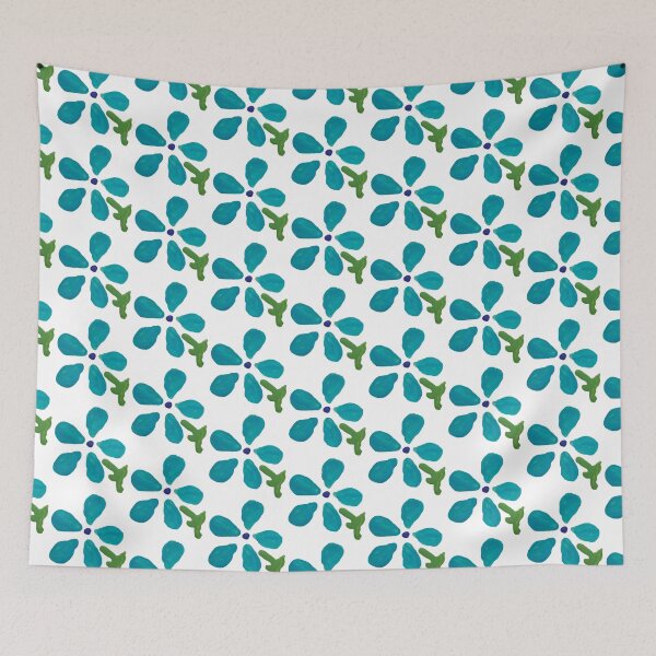 Item preview, Little blue flowers designed and sold by Lauracolleen3.