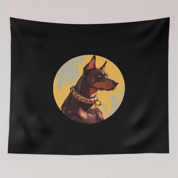 Item preview, Doberman Guarding dog designed and sold by SMARTKIT  DESIGNAGENCY.