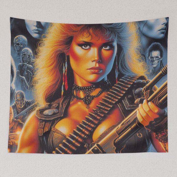 Item preview, 80s War Woman designed and sold by PulpVintage.