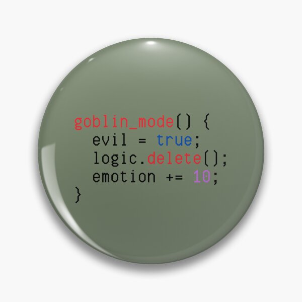 Item preview, Goblin Mode Algorithm Software Humor for Programmers, Hackers, and Security Analysts designed and sold by GoblinBoutique.