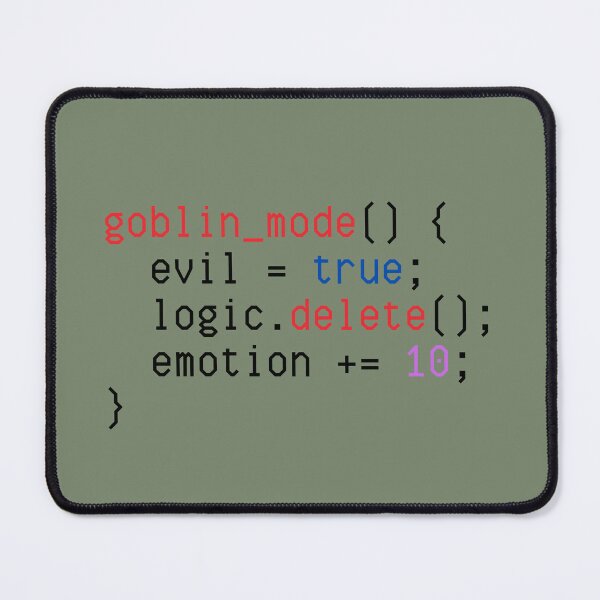 Item preview, Goblin Mode Algorithm Software Humor for Programmers, Hackers, and Security Analysts designed and sold by GoblinBoutique.