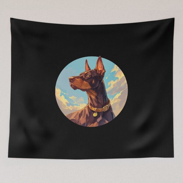 Item preview, Doberman Guarding dog designed and sold by SMARTKIT  DESIGNAGENCY.