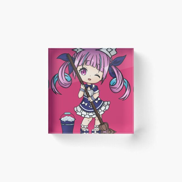 Item preview, Minato Aqua Hololive Chibi designed and sold by Racheya.