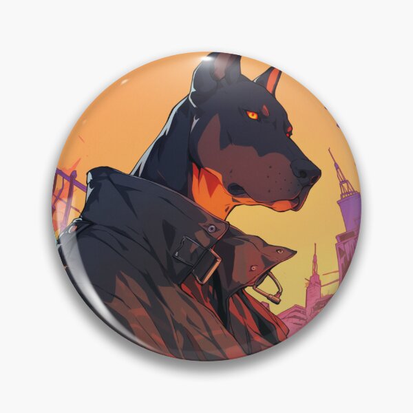 Item preview, Doberman Guarding dog designed and sold by SMARTKIT  DESIGNAGENCY.