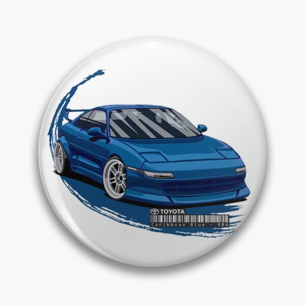 Item preview, Toyota MR2 Mk2 SW20 Colour Design 1 - Caribbean Blue  designed and sold by Celica_4_eyes.