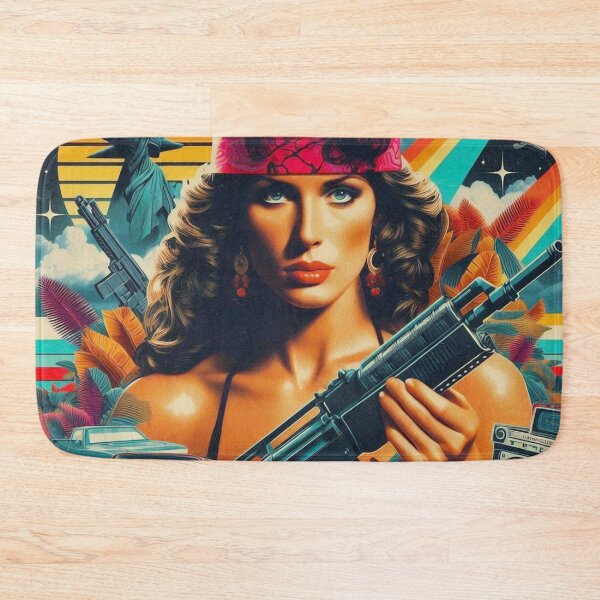 Item preview, Retrowave Collage War Woman designed and sold by PulpVintage.