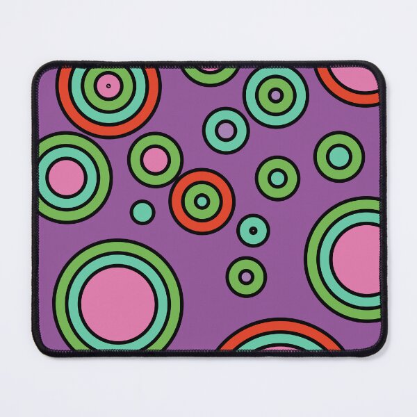 Item preview, Colorful circles, geometric and energetic pattern/ vivid colors and contrasts.4 designed and sold by My-fake-places.