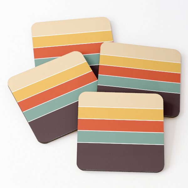 Item preview, Cool 70s Vintage Retro Stripes designed and sold by Deutschic.