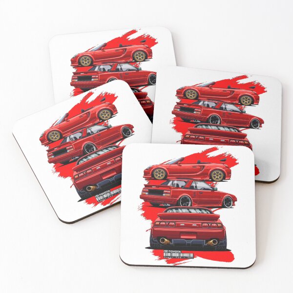 Item preview, Toyota MR2 Mk2 SW20 Colour Design 1 - Super Red designed and sold by Celica_4_eyes.