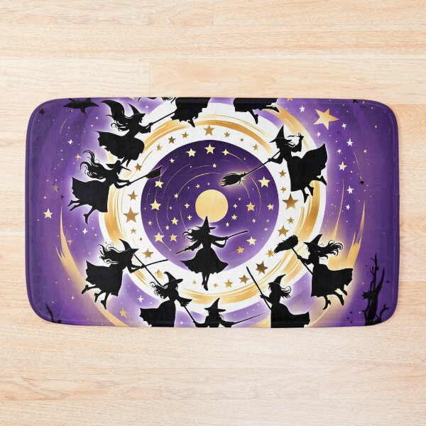 Item preview, Witches' Circle in Starry Night designed and sold by MandalasShops.