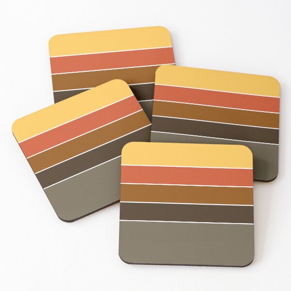 Item preview, Cool Abstract German 70s Vintage Retro Stripes designed and sold by Deutschic.