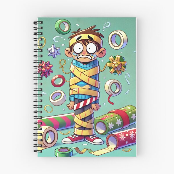 Item preview, boy stuck in christmas decor designed and sold by itskrrish.