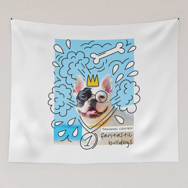 Item preview, Fantastic Bulldog designed and sold by DigitalCraftCo-.