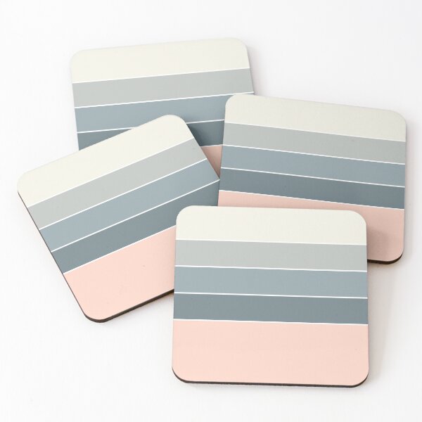 Item preview, Abstract Minimalist 70s Vintage Retro Stripes in Neutral Colors designed and sold by Deutschic.