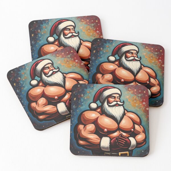 Item preview, Modern Sexy Santa Claus designed and sold by ArtFactoryAI.