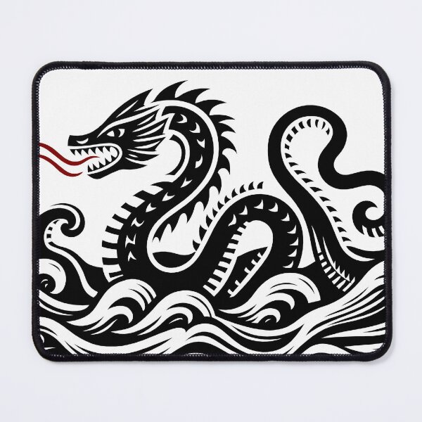 Item preview, Sea Serpent Jörmungandr designed and sold by tristanmillward.