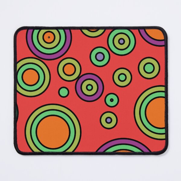 Item preview, Colorful circles, geometric and energetic pattern/ vivid colors and contrasts.5 designed and sold by My-fake-places.
