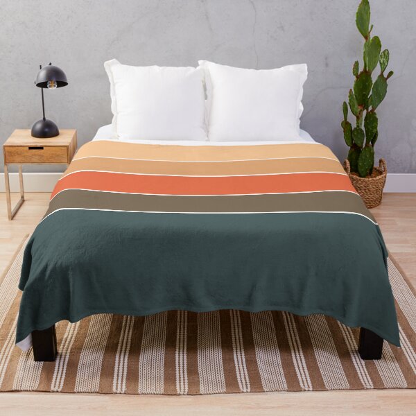 Item preview, Abstract Minimalist 70s Vintage Retro Stripes designed and sold by Deutschic.