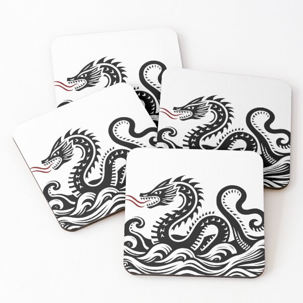 Item preview, Sea Serpent Jörmungandr designed and sold by tristanmillward.