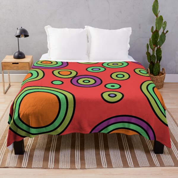 Item preview, Colorful circles, geometric and energetic pattern/ vivid colors and contrasts.5 designed and sold by My-fake-places.