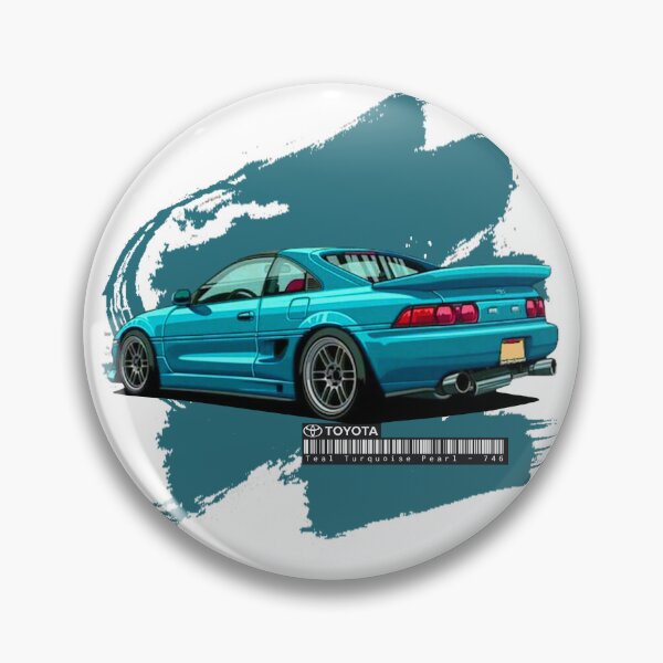 Item preview, Toyota MR2 Mk2 SW20 Colour Design 1 - Teal designed and sold by Celica_4_eyes.
