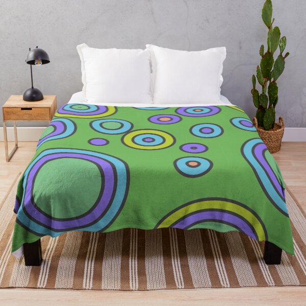 Item preview, Colorful circles, geometric and energetic pattern/ vivid colors and contrasts.6 designed and sold by My-fake-places.