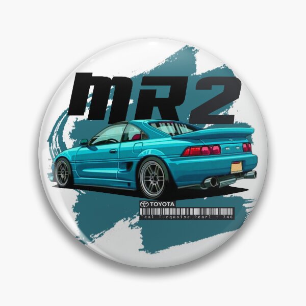 Item preview, Toyota MR2 Mk2 SW20 Colour Design 2 - Teal designed and sold by Celica_4_eyes.
