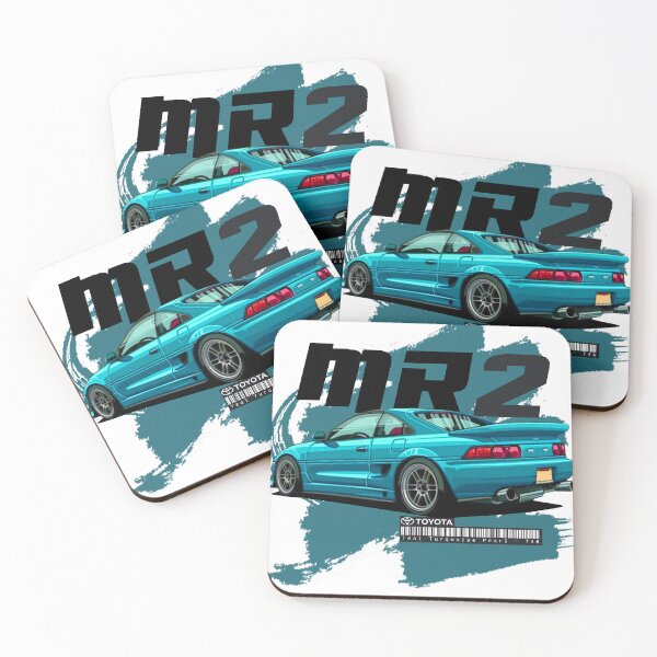 Item preview, Toyota MR2 Mk2 SW20 Colour Design 2 - Teal designed and sold by Celica_4_eyes.