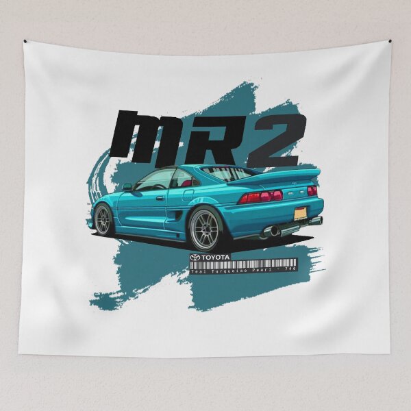 Item preview, Toyota MR2 Mk2 SW20 Colour Design 2 - Teal designed and sold by Celica_4_eyes.