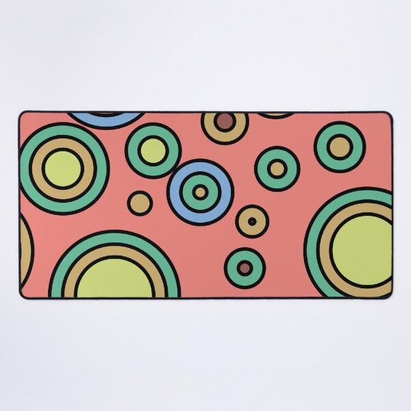 Item preview, Colorful circles, geometric and energetic pattern/ vivid colors and contrasts.7 designed and sold by My-fake-places.