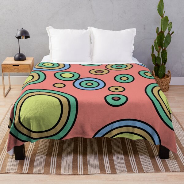 Item preview, Colorful circles, geometric and energetic pattern/ vivid colors and contrasts.7 designed and sold by My-fake-places.