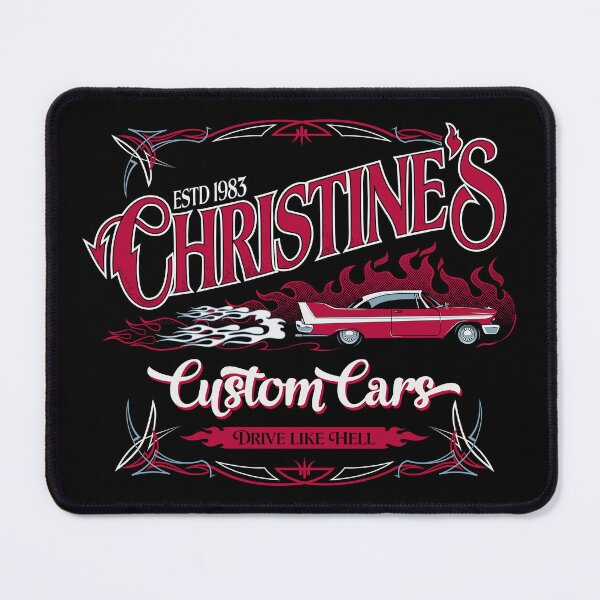 Item preview, Christine's Custom Cars - Vintage Horror Garage Logo designed and sold by Nemons.