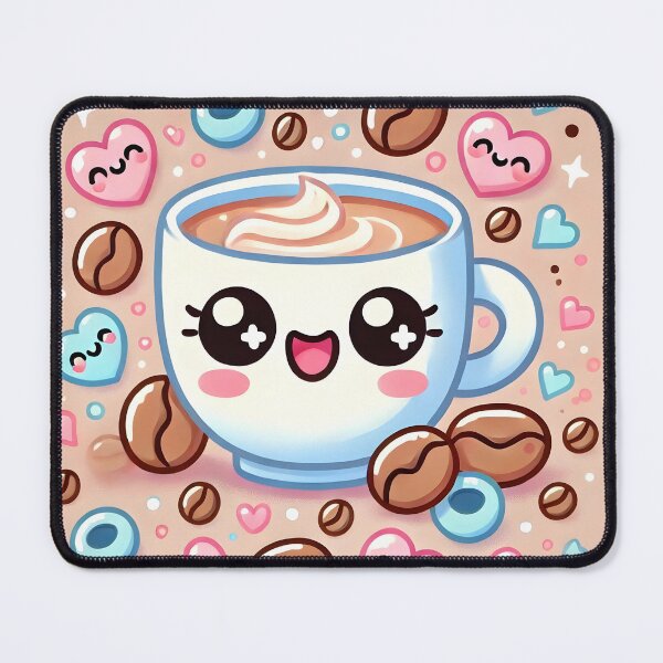 Item preview, Kawai Coffee Cup Art Design designed and sold by DesignHub.