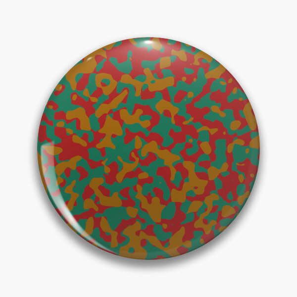 Item preview, Green Camouflage in Red and Gold designed and sold by ModdiesColors.
