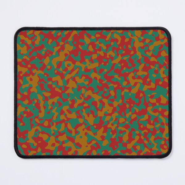 Item preview, Green Camouflage in Red and Gold designed and sold by ModdiesColors.
