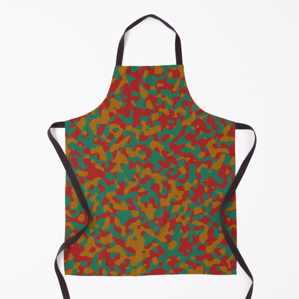 Item preview, Green Camouflage in Red and Gold designed and sold by ModdiesColors.