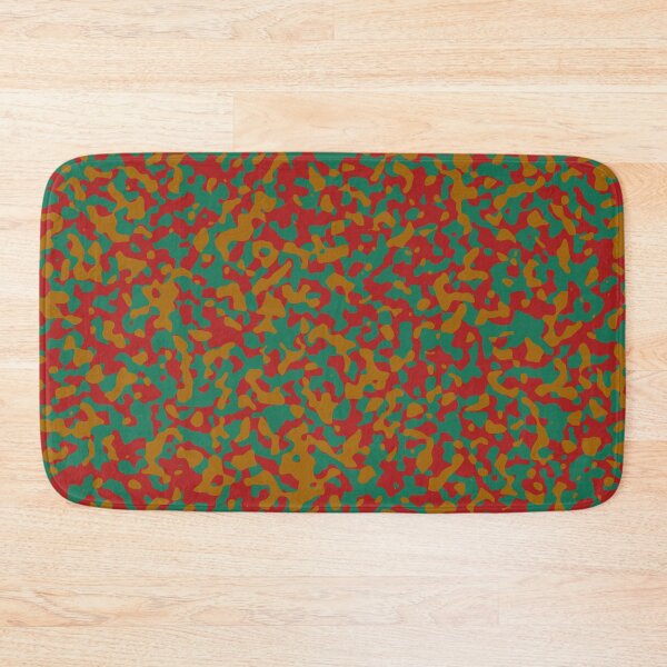Item preview, Green Camouflage in Red and Gold designed and sold by ModdiesColors.